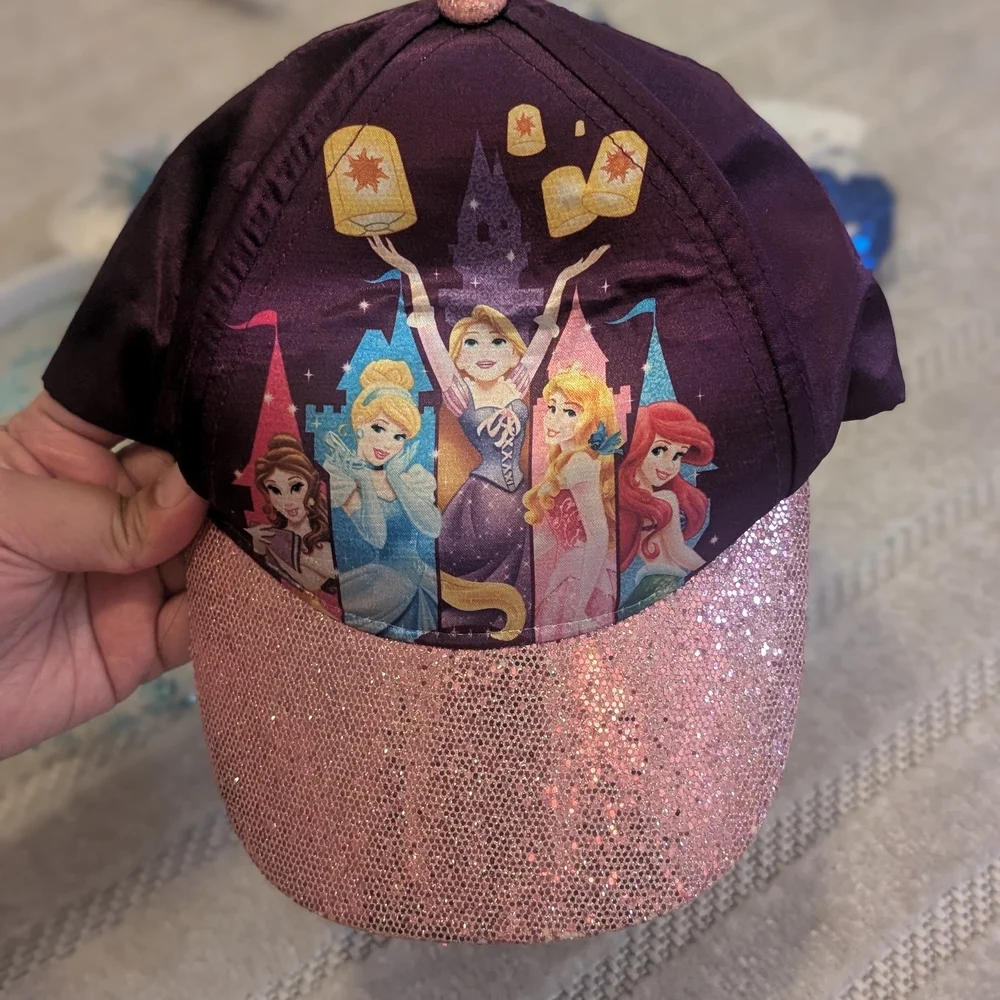 Disney Kids Costume Hat Set - Blue, White, Pink